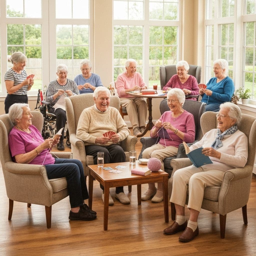 Our Story - Residents enjoying activities